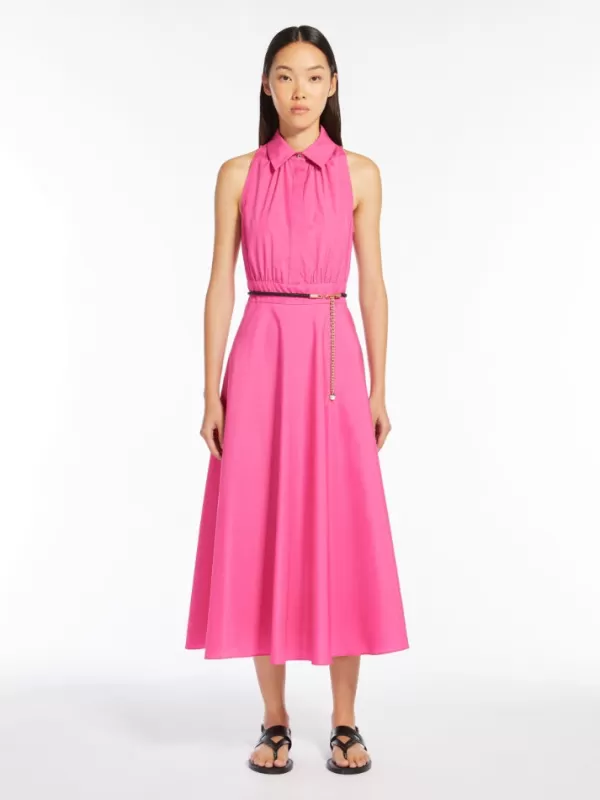 Hot MAX MARA ADEPTO S/L POLO DRESS W FULL SKIRT