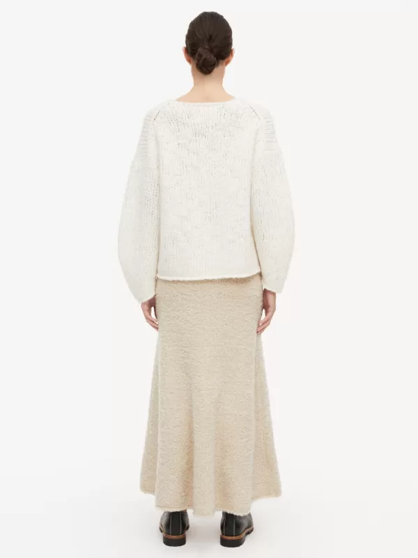 Outlet BY MALENE BIRGER Aline Pullover Vanilla Cream