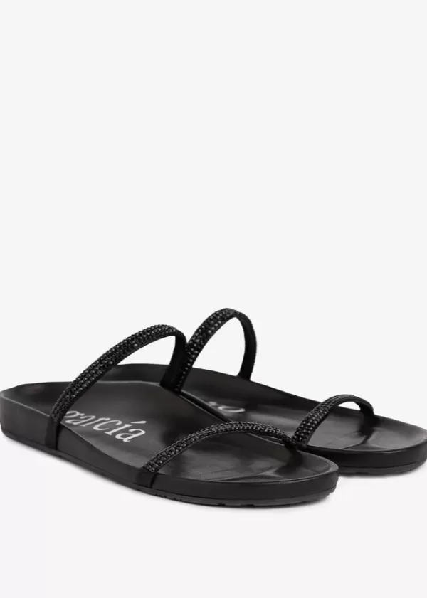 Shop Pedro Garcia AMANDA SANDALS Black