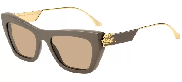 Cheap ETRO BOLD PEGASO SUNGLASSES MUD