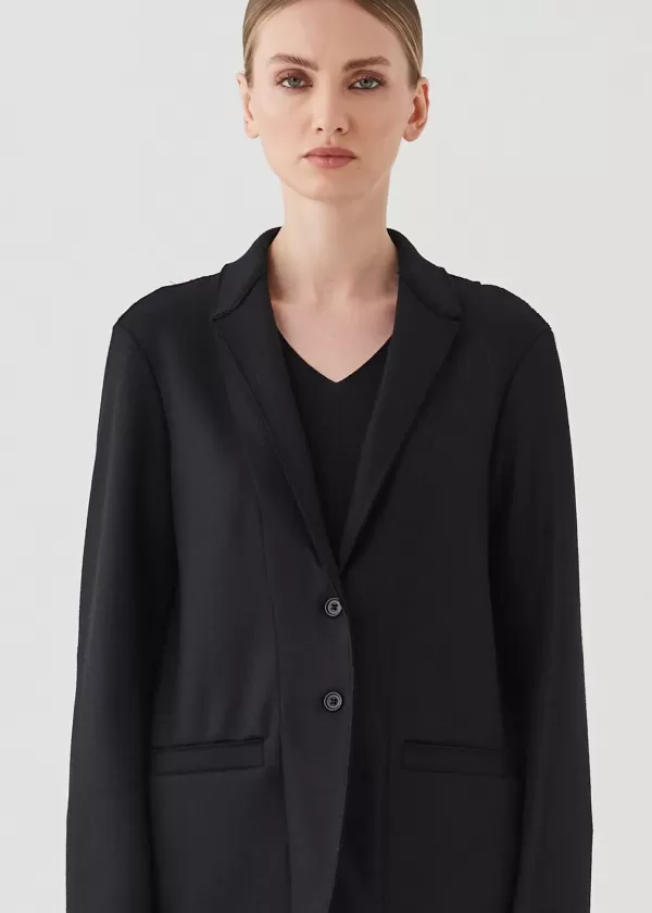 Shop Transit Par Such BOYFRIEND BLAZER Black