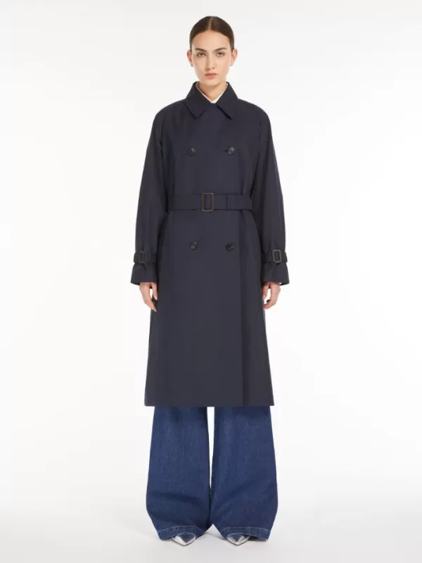 Best Sale MAX MARA CANASTA TRENCH Navy