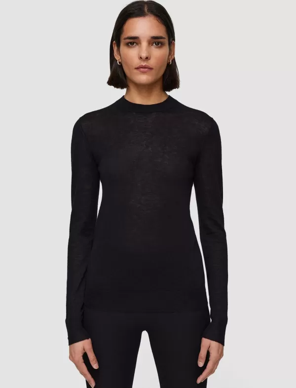 Shop Joseph CASHAIR ROUND NECK JUMPER