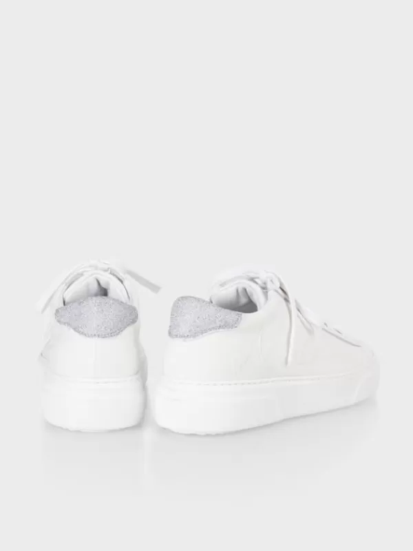 Hot MARC CAIN CLASSIC TRAINERS WITH MC LOGO DETAIL WHITE