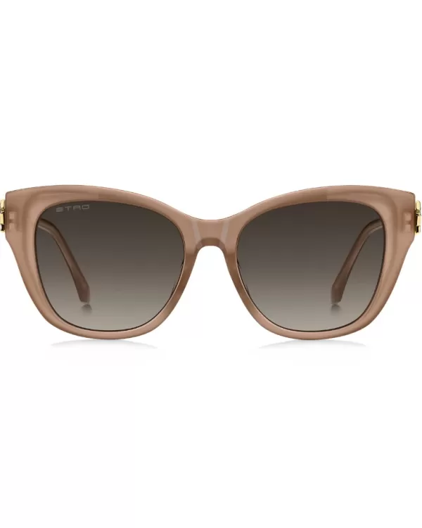 Online ETRO CLEAR NUDE PEGASO SUNGLASSES