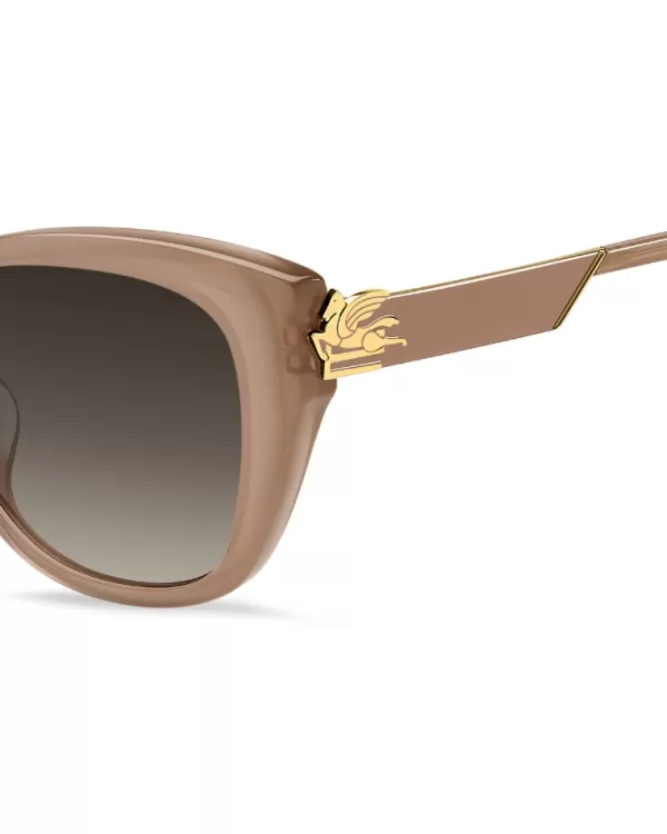 Online ETRO CLEAR NUDE PEGASO SUNGLASSES