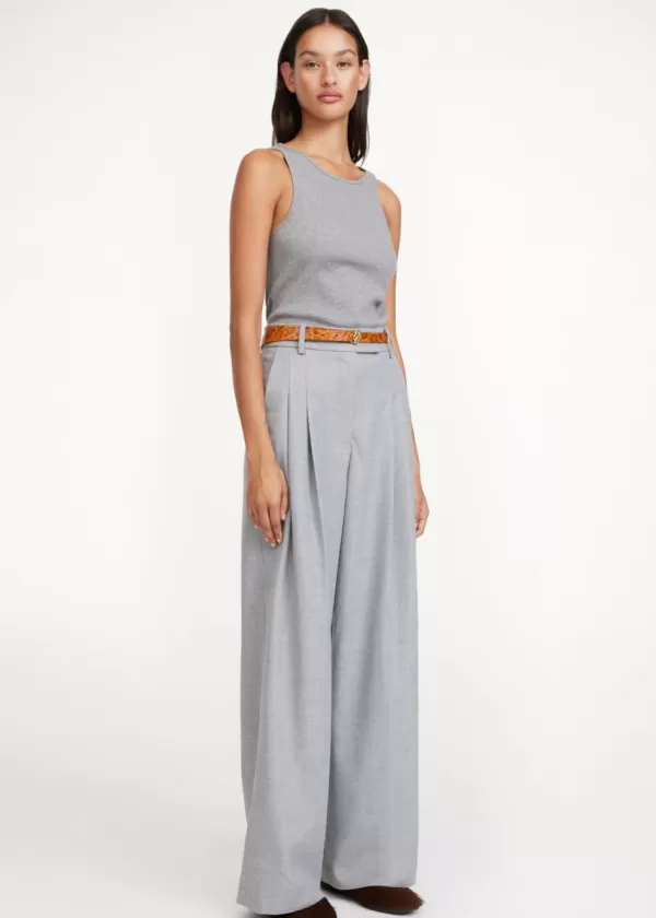 Store BY MALENE BIRGER CYMBARIA TROUSER GREY MELANGE