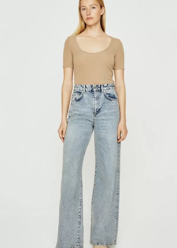 Discount AG JEANS Deven Wide leg Jeans Nomad