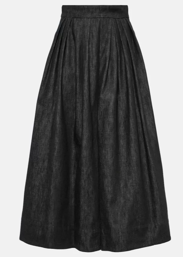 Flash Sale MAX MARA DINDY SKIRT DARK DENIM