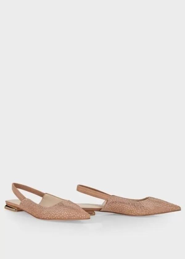 Cheap MARC CAIN FLAT SLING BACK PUMPS SOFT ROSE