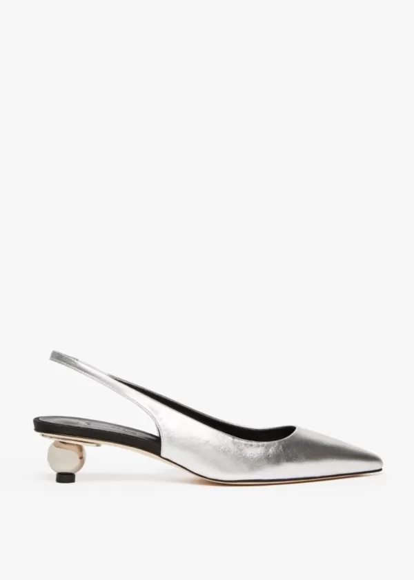 Cheap MAX MARA GALLICO SHOES Silver