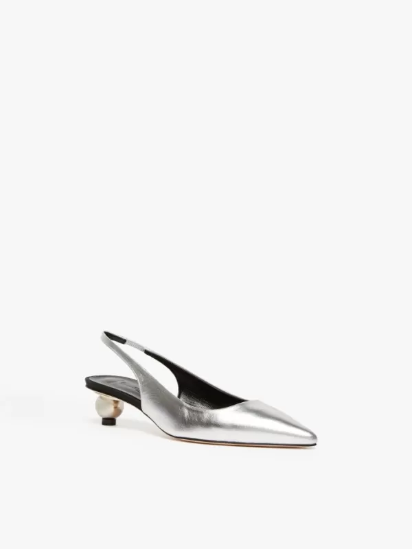 Cheap MAX MARA GALLICO SHOES Silver