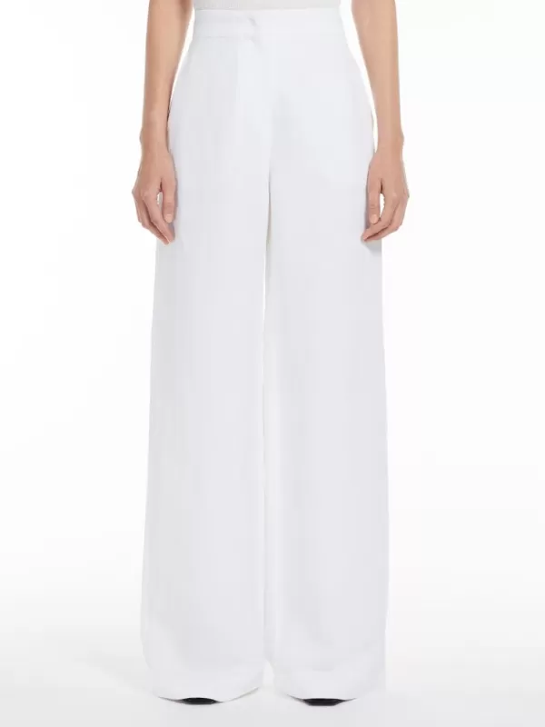 Store MAX MARA GARY HIGH WAISTED TROUSERS W FLOWING LEG