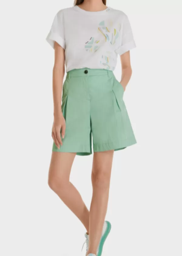 Clearance MARC CAIN High waisted short with inverted pleat