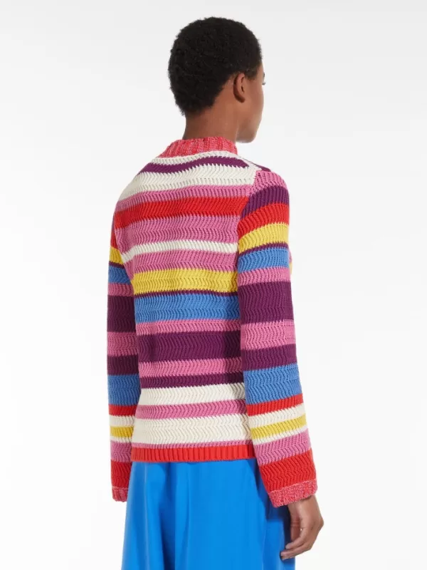 New MAX MARA Kabir Striped Sweater Multicoloured