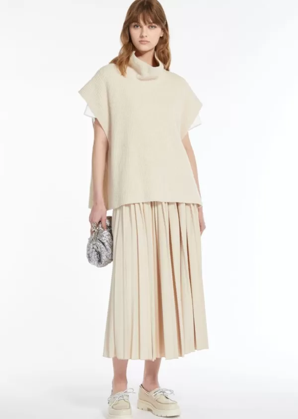 Outlet MAX MARA KIKU PLEATED SKIRT