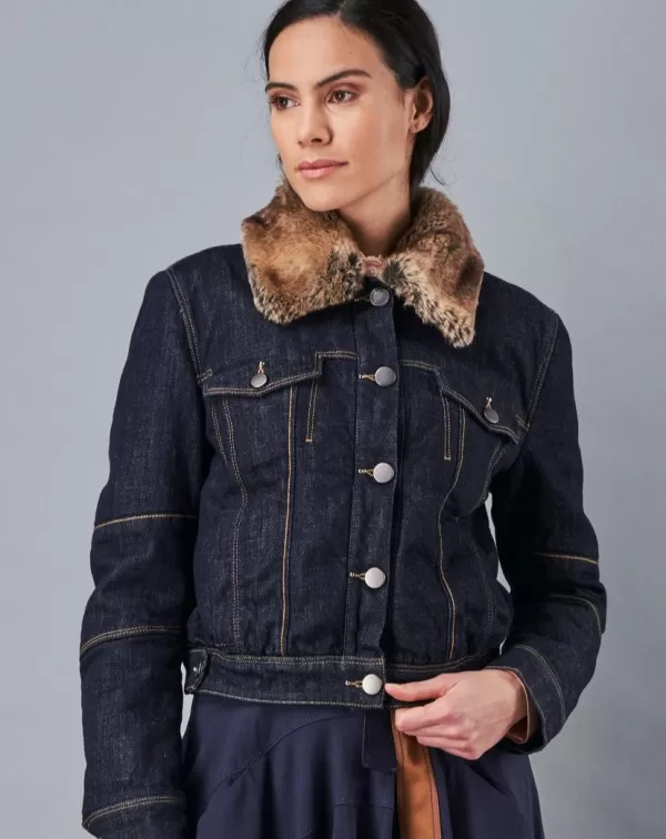 Flash Sale HIGH Lasting Short Jacket Denim