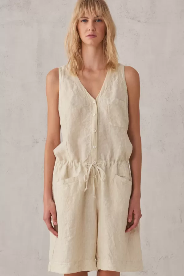 Fashion Transit Par Such LINEN PLAYSUIT