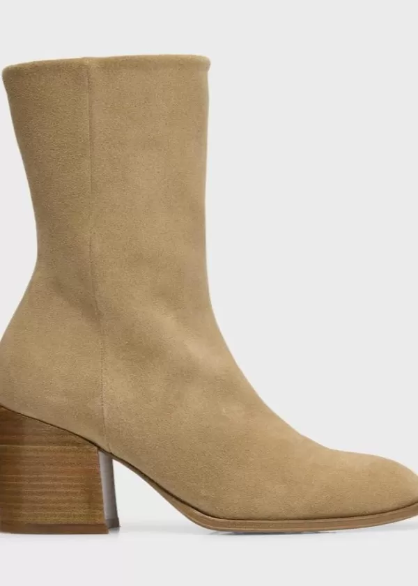 Cheap Pedro Garcia MARISE SUEDE MIDI BOOT Honey