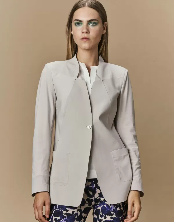 Hot HIGH MOTIVE TECH TAILORED JACKET DIRTY GRAY TAUPE