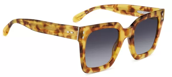 Sale Isabel Marant NEW SOPHY DARK HONEY TORT SUNGLASSES