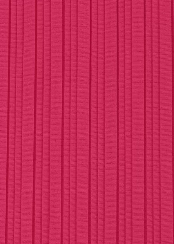 Cheap Riani Plisse Knitted Dress Bright Pink