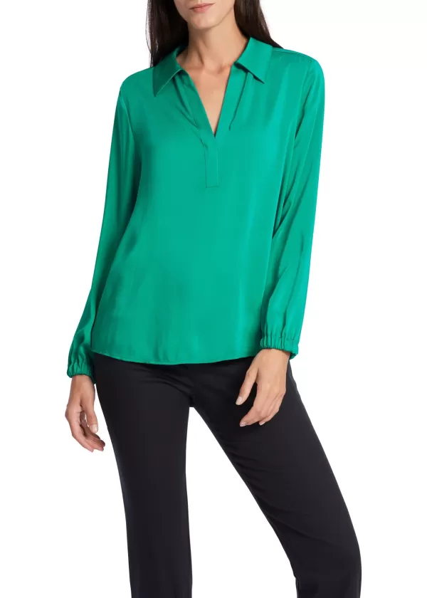 New MARC CAIN POLO STYLE BLOUSE