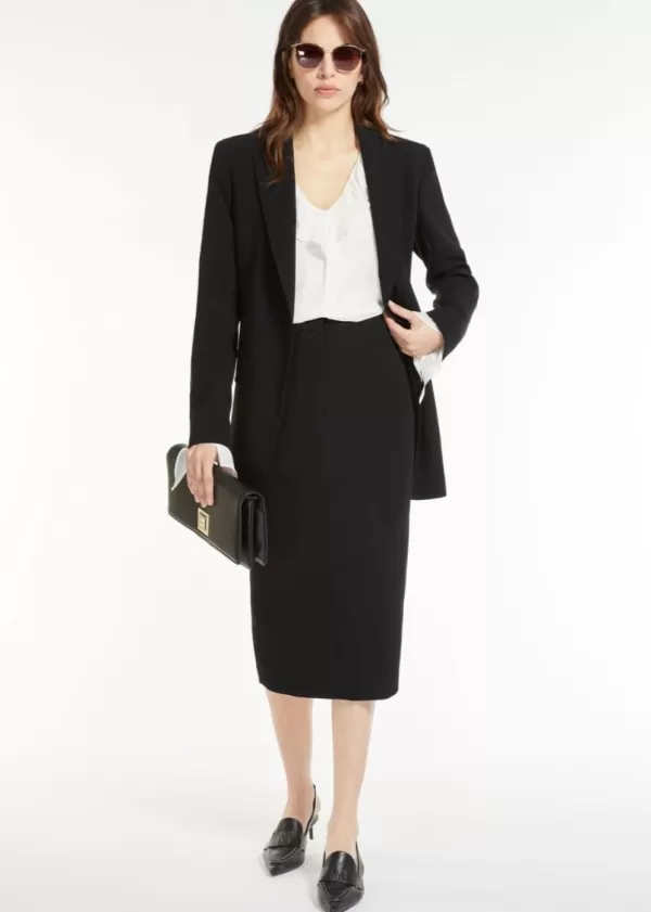 Best Sale MAX MARA Reale classic blazer Black