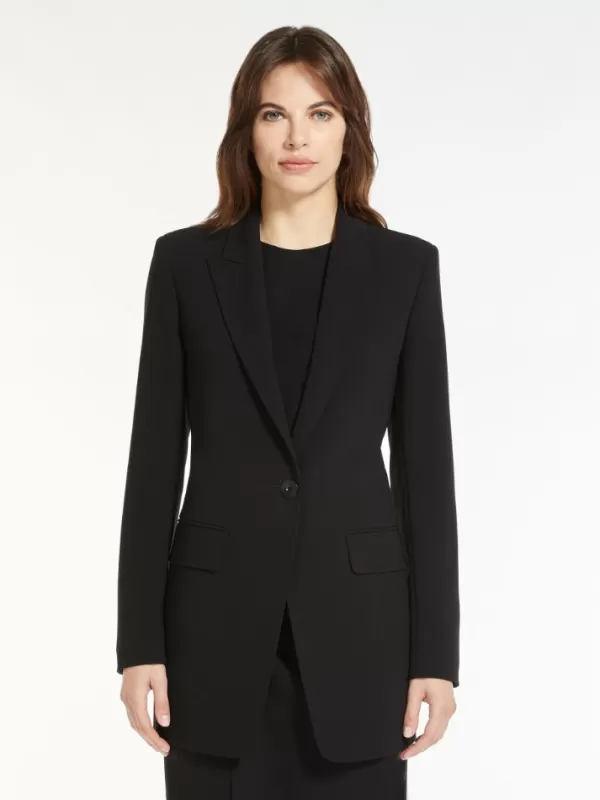 Best Sale MAX MARA Reale classic blazer Black