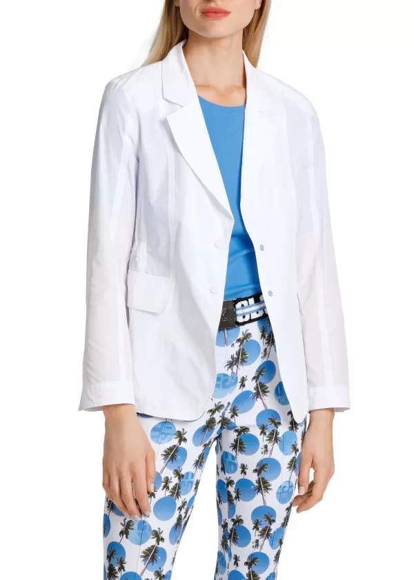 Flash Sale MARC CAIN RELAXED SPORTS BLAZER 100-WHITE