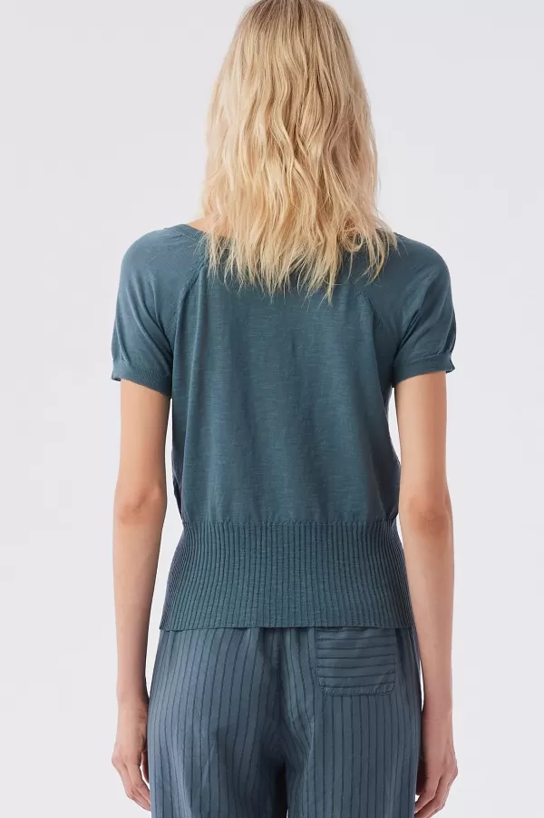 Online Transit Par Such RIB KNIT TEE