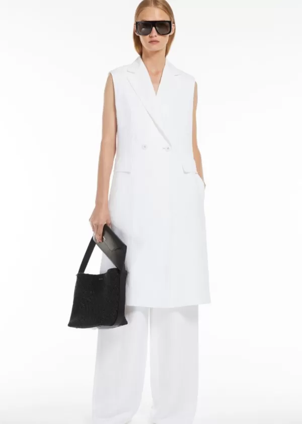 New MAX MARA ROSANNA LONGLINE VEST