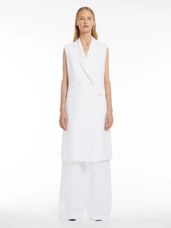 New MAX MARA ROSANNA LONGLINE VEST