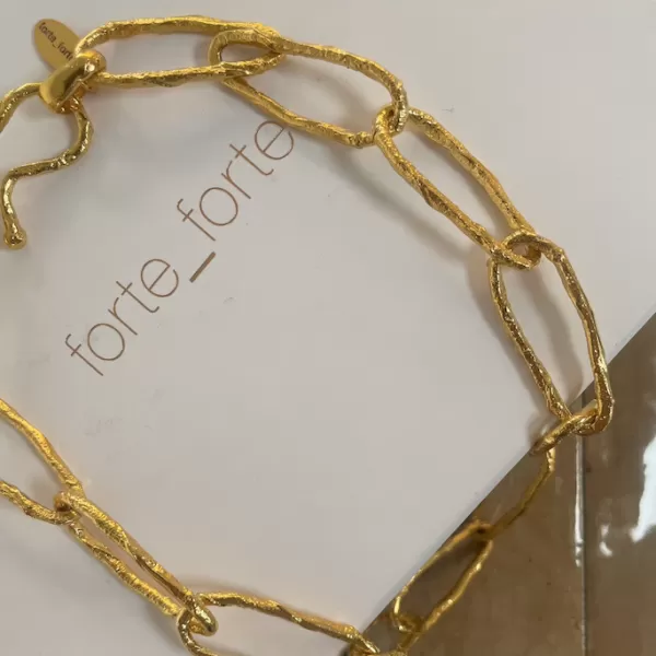 Best Sale FORTE FORTE SCULPTURE NECKLACE18K GOLD PLATED