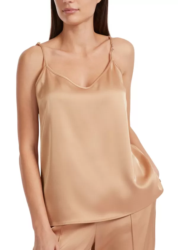 Sale MARC CAIN SILKY CAMI WITH CHAIN ON STRAP