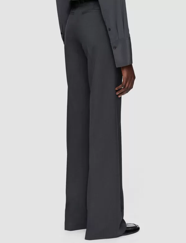 Cheap Joseph TAILORED WOOL STRETCH MORISSEY TROUSERS SLATE