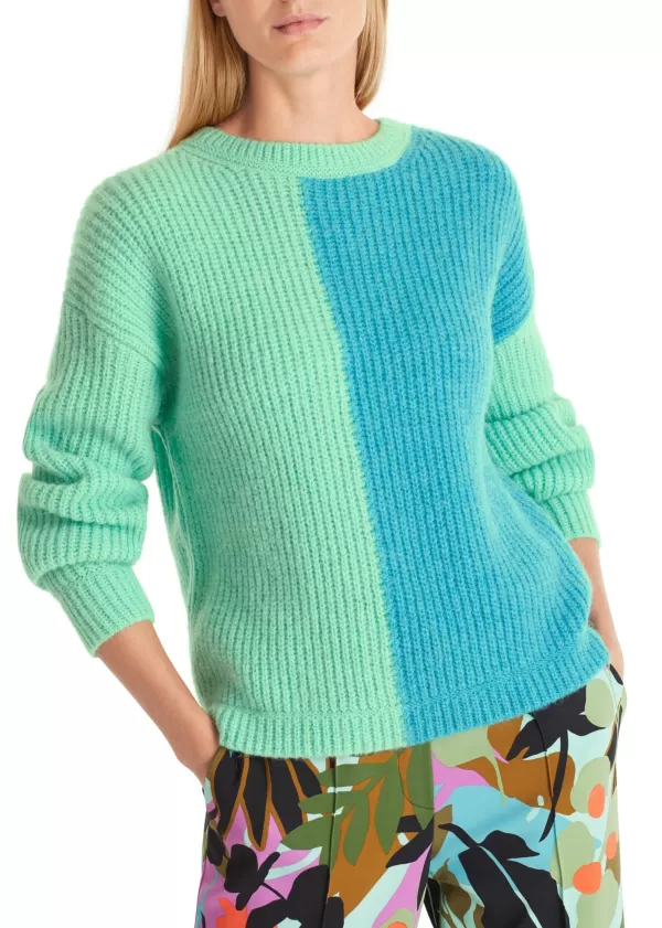 Hot MARC CAIN TONAL COLOUR BLOCK KNIT 562-SFMLCHT