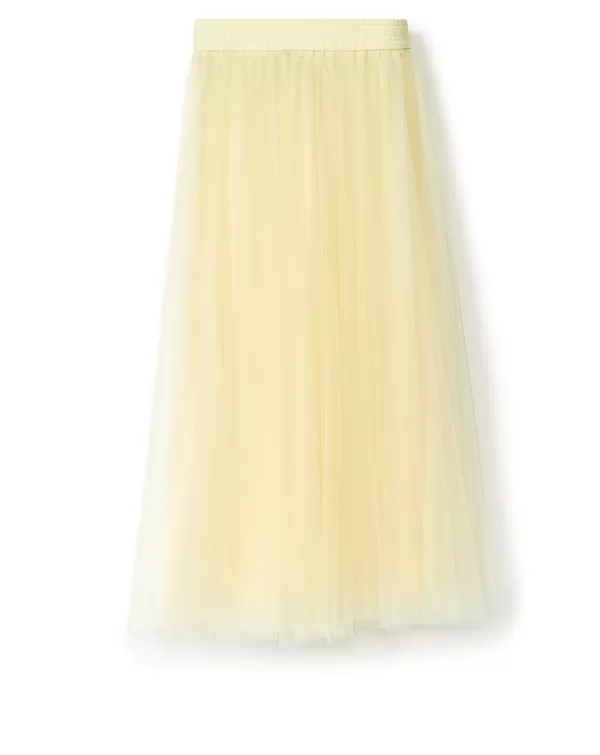 Discount FABIANA FILIPPI TULLE MIDI SKIRT