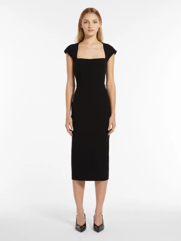 New MAX MARA UMBRO BODYCON CADY DRESS