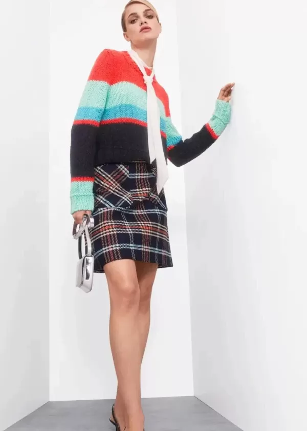 Online MARC CAIN VIBRANT COLOUR BLOCK KNIT 334-DPTRMLN