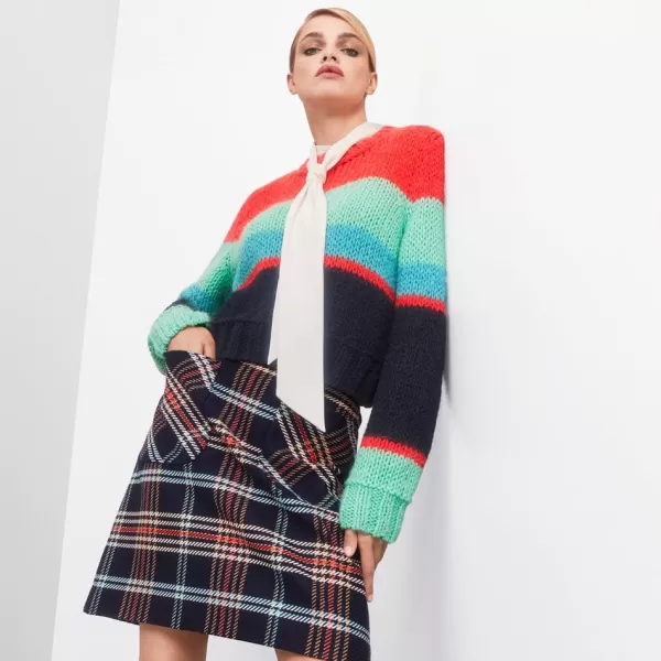 Online MARC CAIN VIBRANT COLOUR BLOCK KNIT 334-DPTRMLN