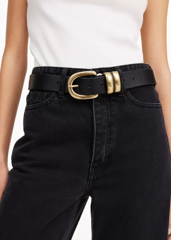 Best Sale BY MALENE BIRGER ZOIRA BELT BLACK